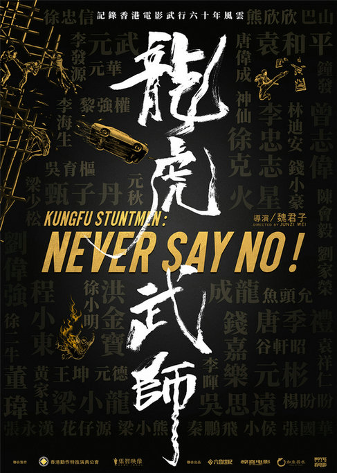 纪录片《龙虎武师》首发海报 刘德华题写片名 讲述百位香港武行六十年风云