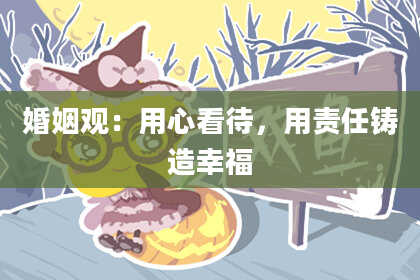 婚姻观：用心看待，用责任铸造幸福